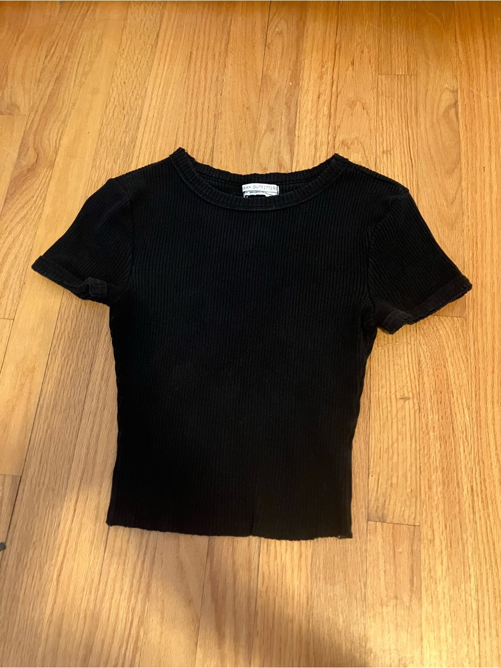 Urban outfitters Ribbed Short Sleeve Tee